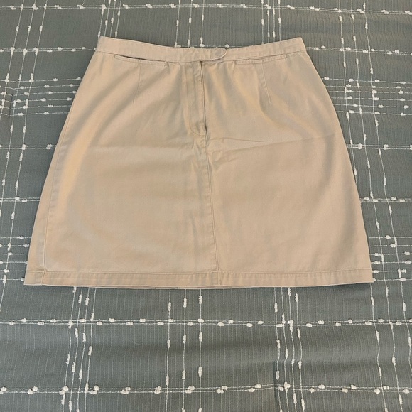 Limited chinos Classic khaki Women's Skirt size 12 - Picture 1 of 8